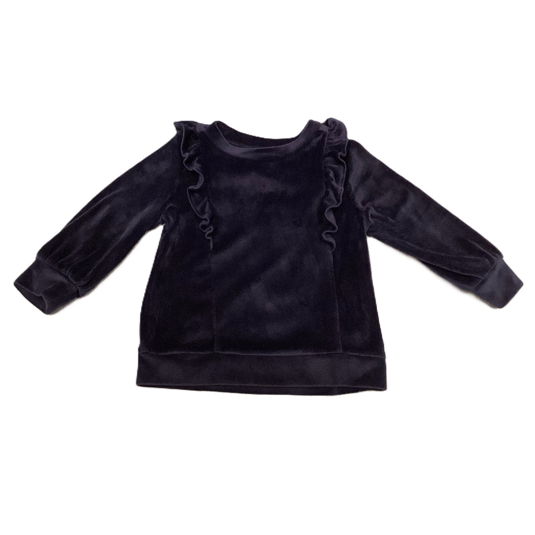 18-24 Girls Baby Gap Velour Ruffled Sweatshirt