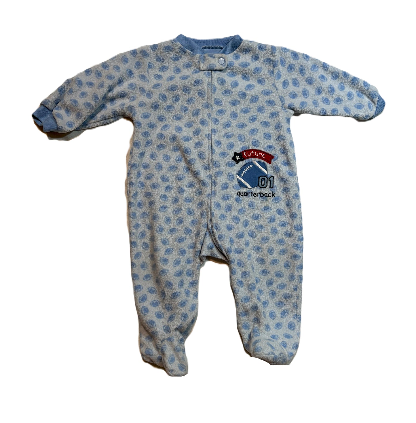 6-9 Boys Carter's Future Quarterback Fleece Sleeper