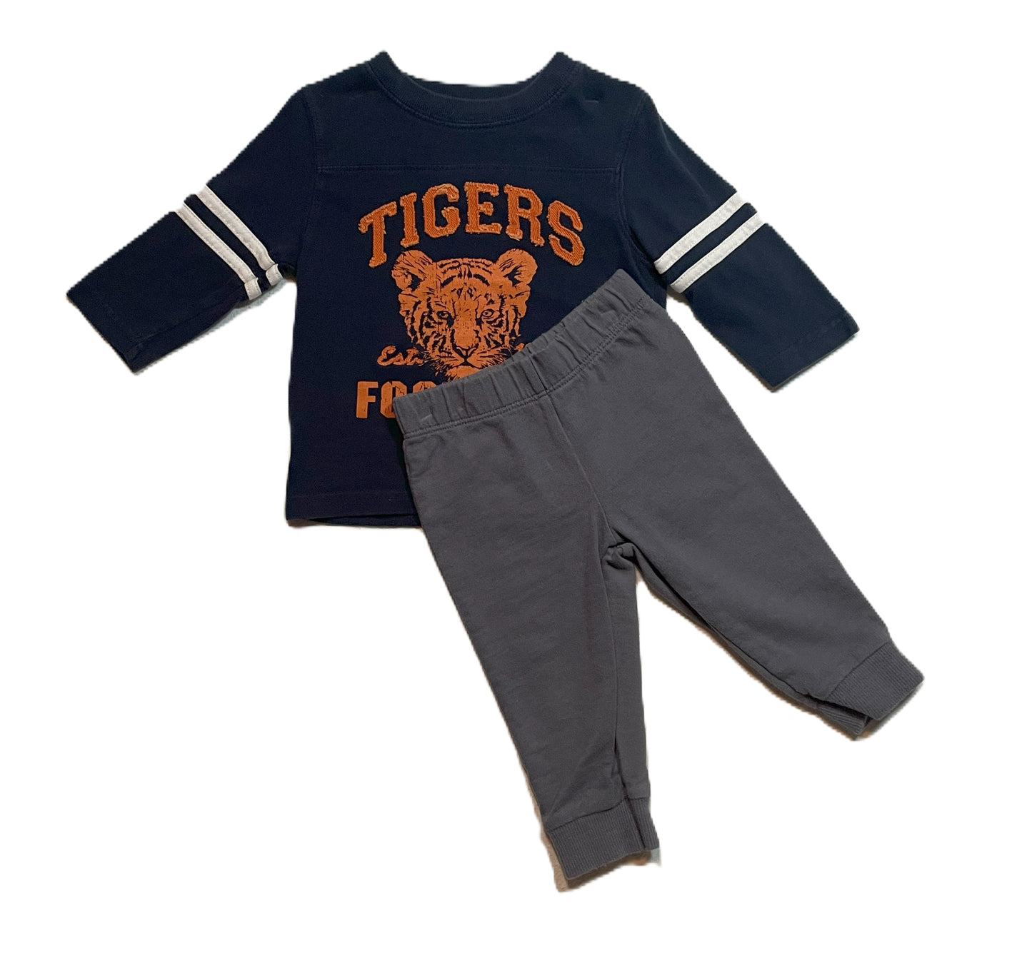 6-9 Boys Place Tigers Football Shirt, Carter's Joggers
