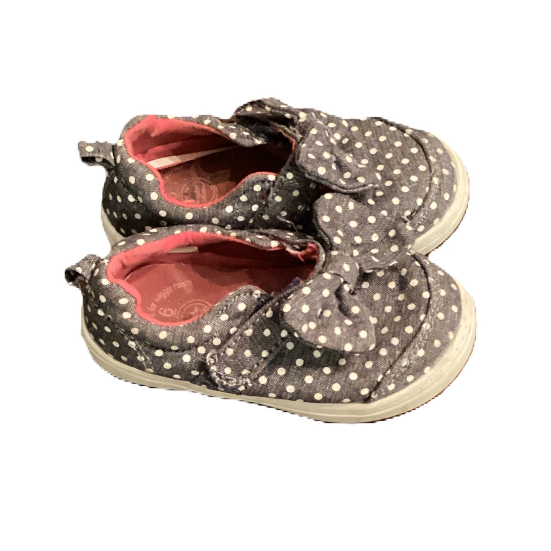 Size 6 Wonder Nation Denim w/Polka Dots & Bows