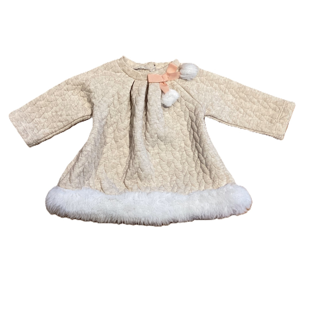 0-3 Girls Max Studio Quilted Dress