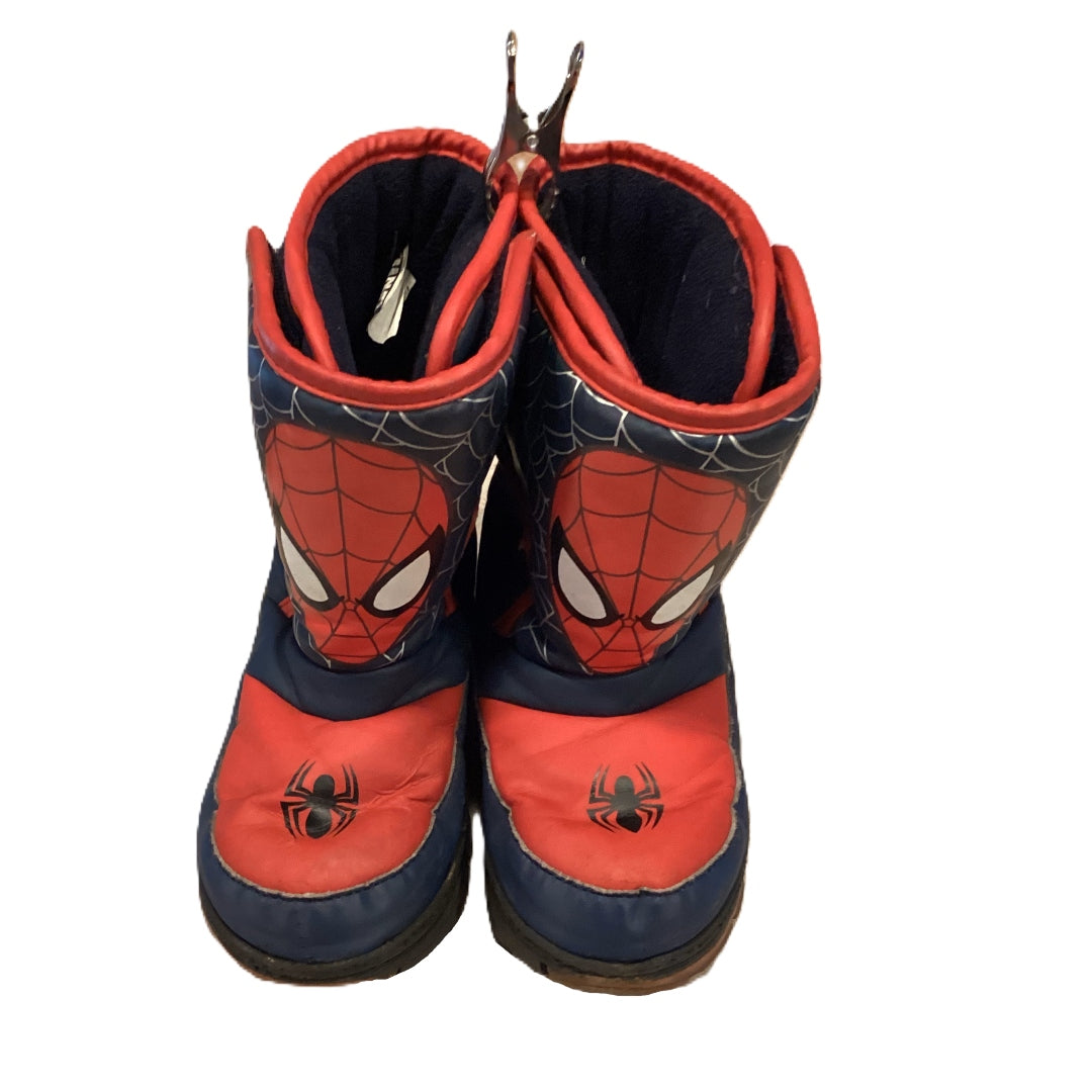Size 9 Marvel Spider Man Snow Boots