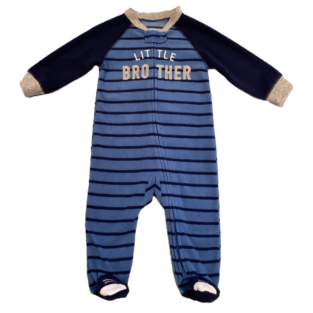 3-6 Boys Carter's Little Brother Fleece Sleeper