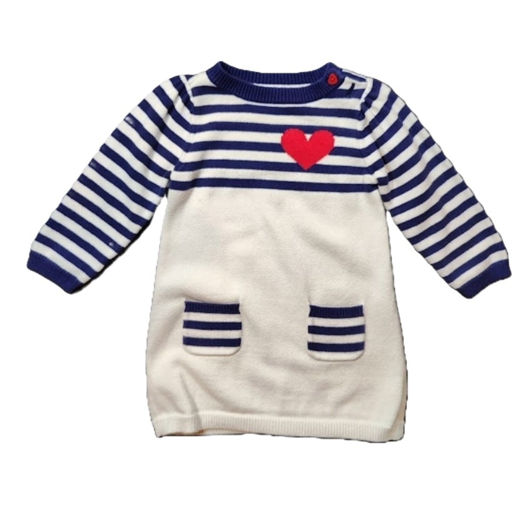 18-24 Girls Old Navy Blue Striped Sweater Dress