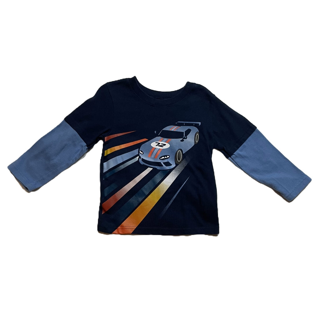 3T Boys Garanimals Long Sleeve Shirt with Race Car