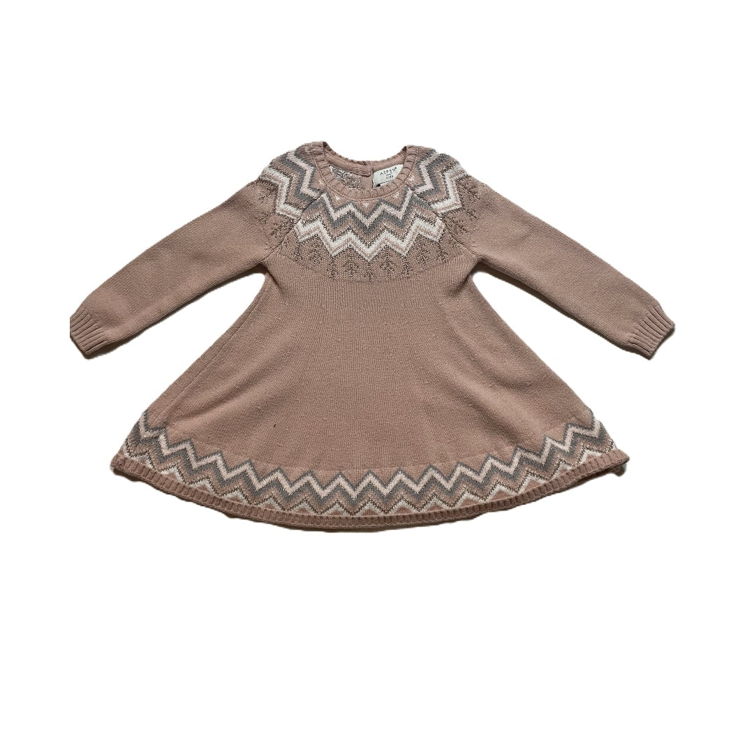 2T Girls Aspen Kids Snowflake Sweater Dress