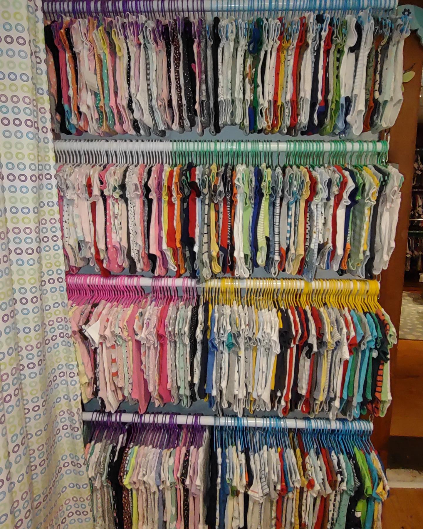 6-9 Girls Short Sleeved & Long Sleeved Onesies