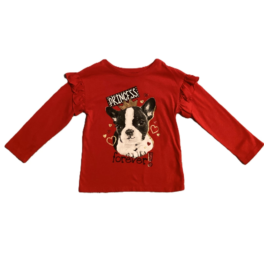 3T Girls Garanimals Red Princess Forever Shirt