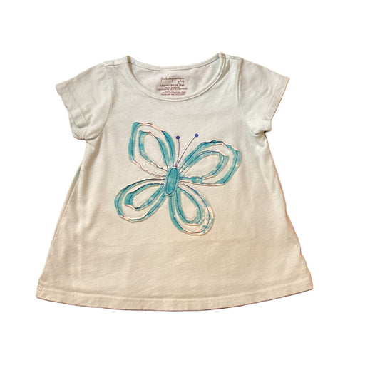 9-12 Girls First Impressions Mint Green w/Butterfly Shirt