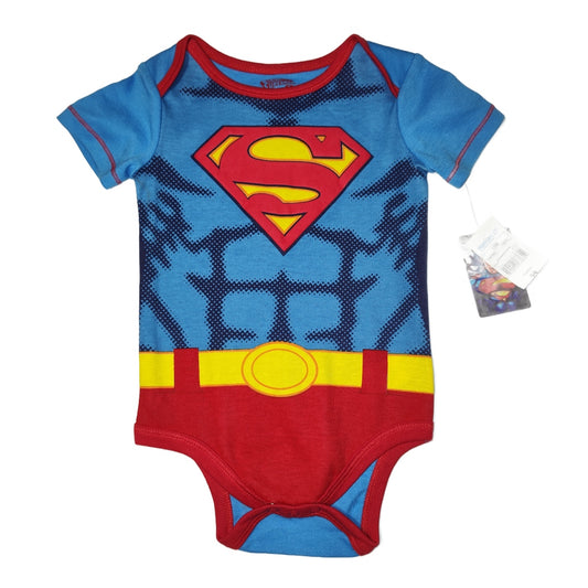 9-12 Boys Superman NWT Onesie