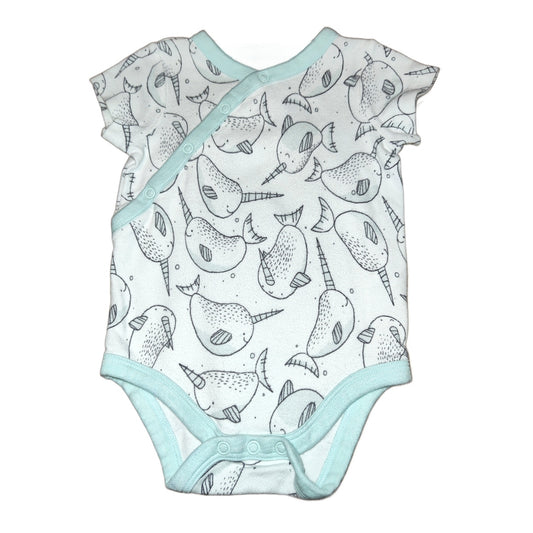 6-9 Boys Jumping Beans Narwhal Onesie