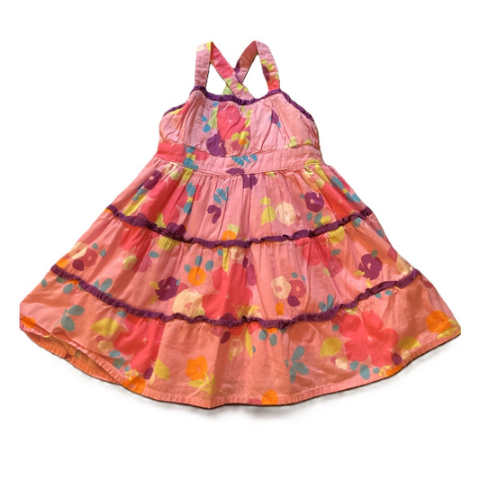 12-18 Girls Koala Kids Purple Floral Sleeveless Dress