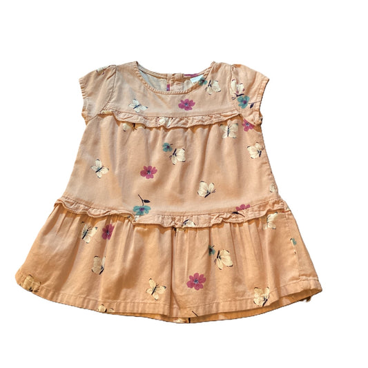 12-18 Girls Carter's Dusy Rose Shirt w/Flowers and Butterflies