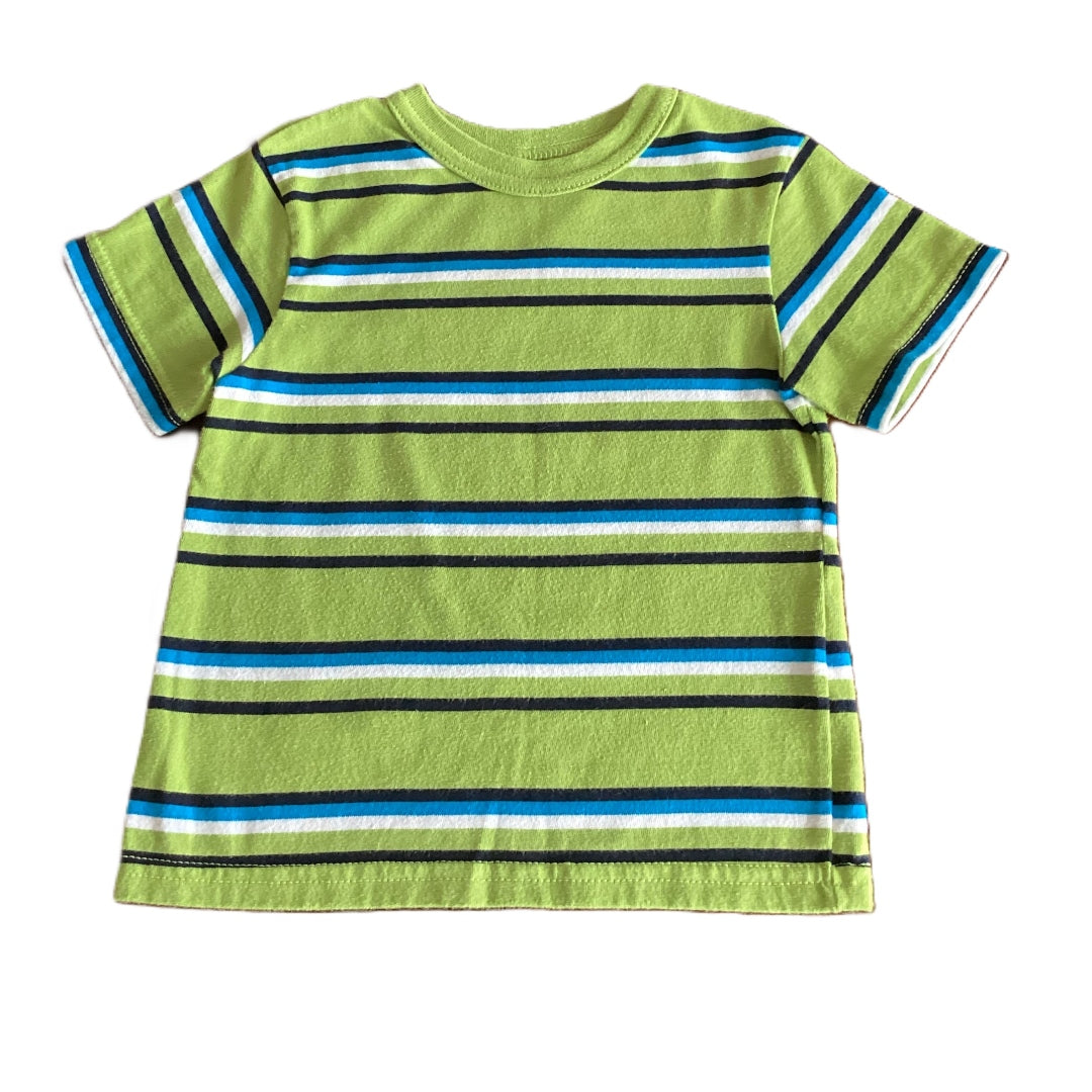 18-24 Boys Garanimals Chartreuse Stripe Tee
