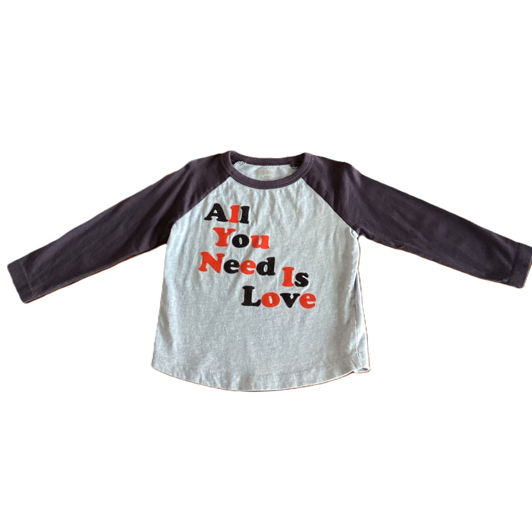 18-24 Boys Gymboree All You Need Is Love Long Sleeve
