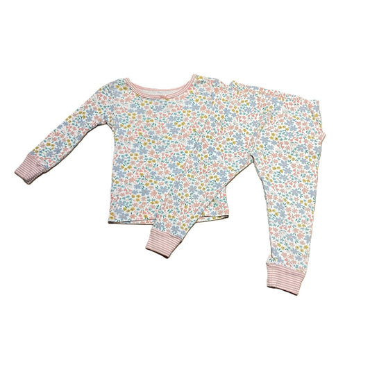 12-18 Girls Carter's Pastel Floral 2 Piece Pajamas