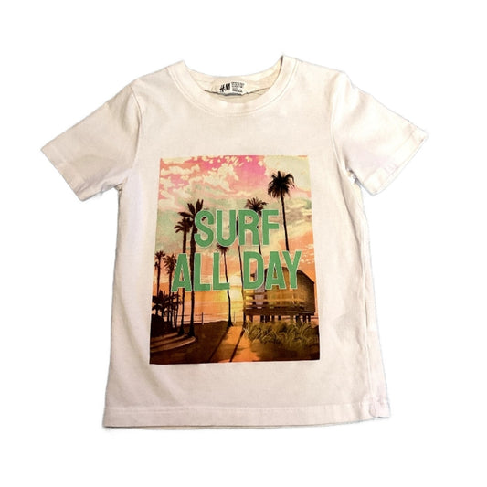 2T Boys H&M Surf All Day Tshirt