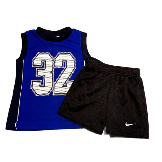 2T Boys Teddy Boom 32 Jersey, Nike Active Shorts
