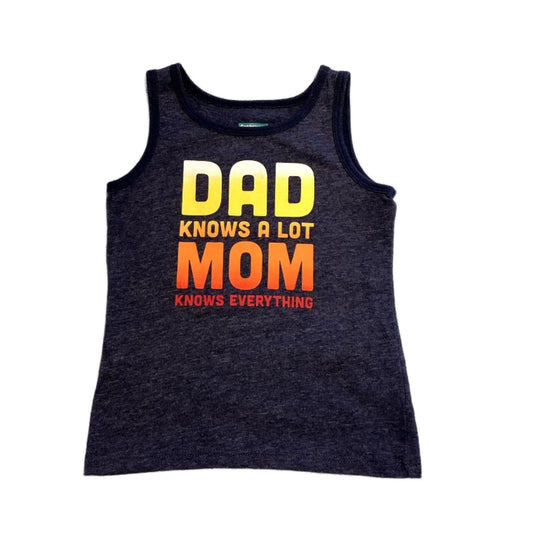 2T Boys Garanimals Dad Knows a Lot Tank Top