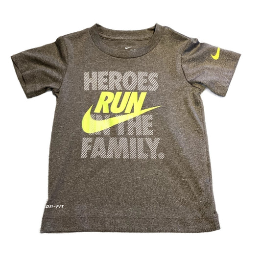 2T Boys Nike Heroes Run the Family Active Shirt