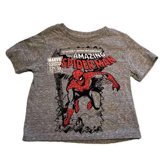 2T Boys Spiderman Tshirt