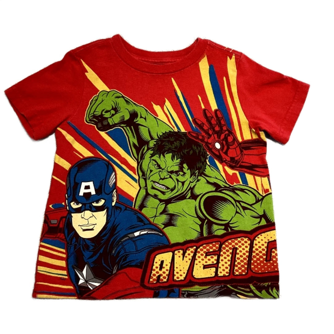 2T Boys The Avengers Red Tshirt