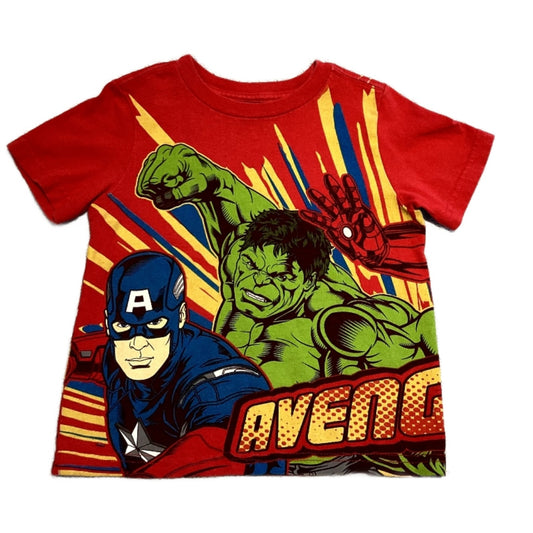 2T Boys The Avengers Red Tshirt