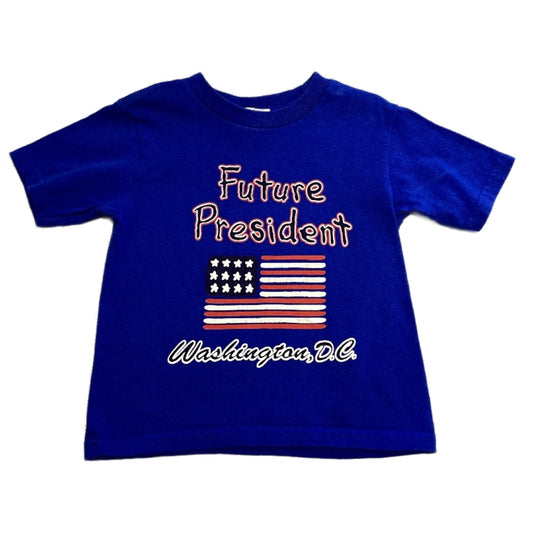 2T Boys Future President Blue Tshirt