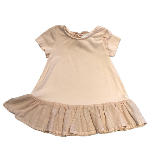 18-24 Girls Maggie and Zoe Pink Shirt with Polka Dot Ruffled Bottom