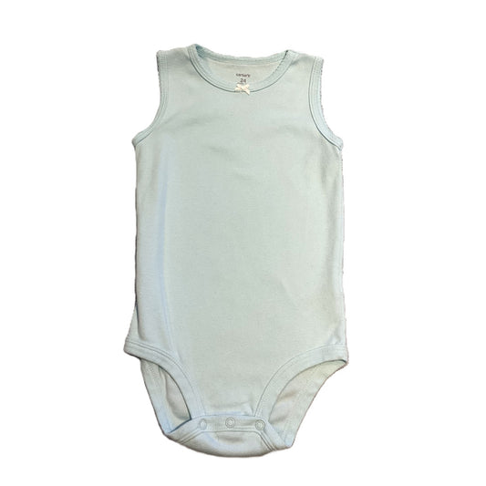 18-24 Girls Carter's Light Blue Onesie