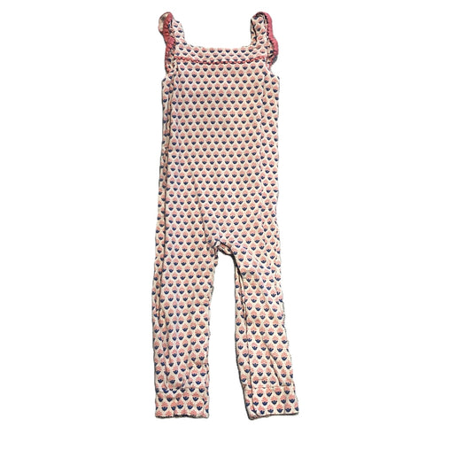 18-24 Girls Carter's Pink and Blue Romper