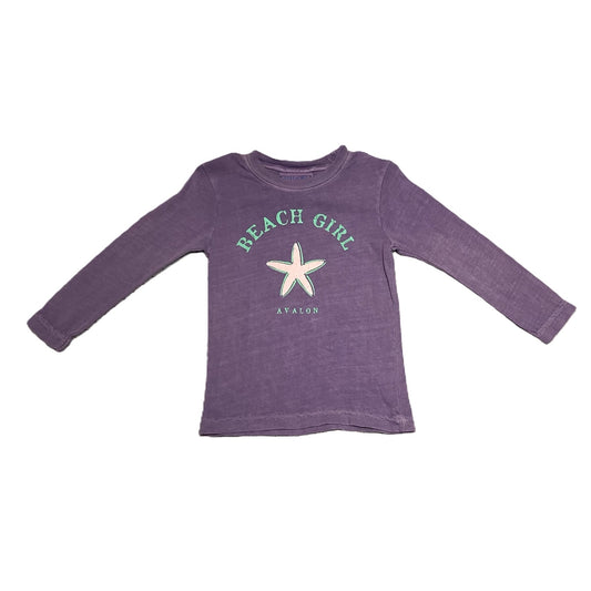 9-12 Girls Breezin Up Kids Dark Lavendar Avalon Beach Girl