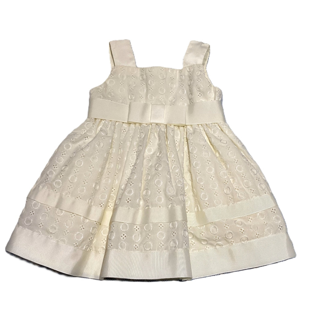 9-12 Girls Sweetheart Rose Pale Yellow Party Dress