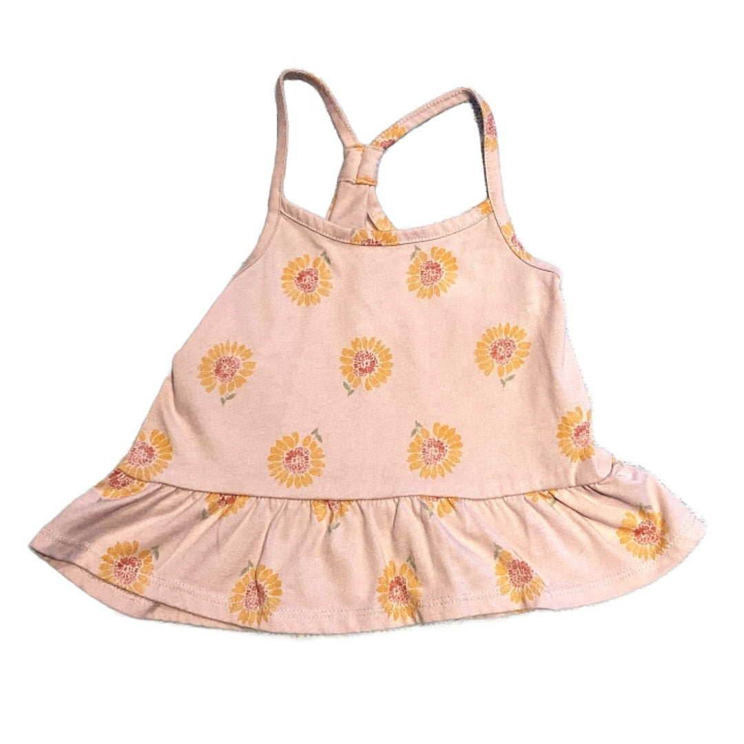 2T Girls OshKosh Pink Sunflower Tank Top