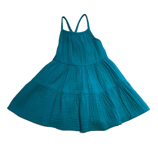 2T Girls Cat & Jack Teal Sundress with Keyhole in the Back