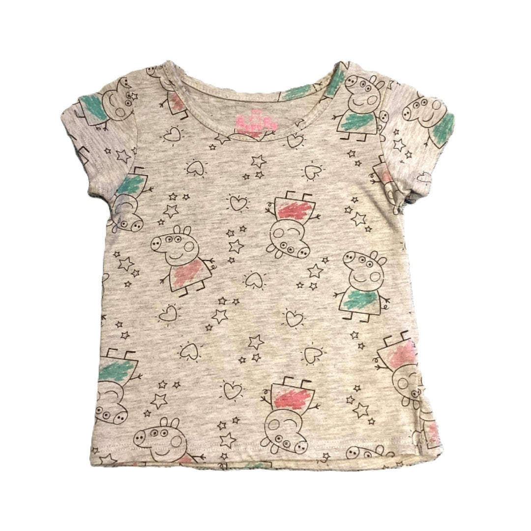2T Girls Peppa Pig Tshirt