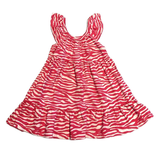 2T Girls Wonder Kids Pink Zebra Sundress