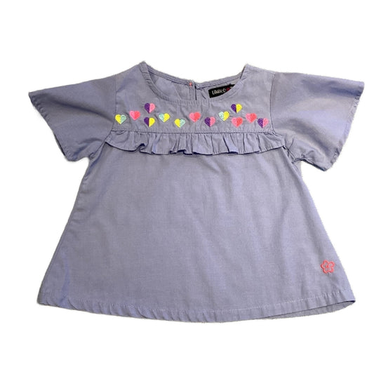 2T Girls Limited Too Chambray Blouse
