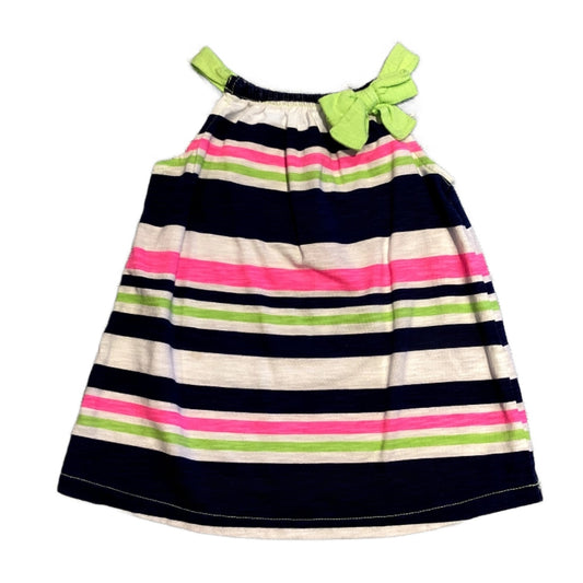 2T Girls Cherokee Green/Pink/Navy Blue Tank Top