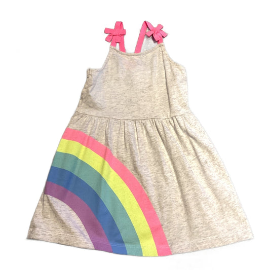 2T Girls Carter's Gray Rainbow Dress