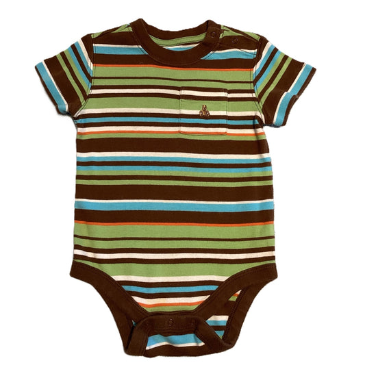 12-18 Boys Baby Gap Multi-Colored Striped Onesie