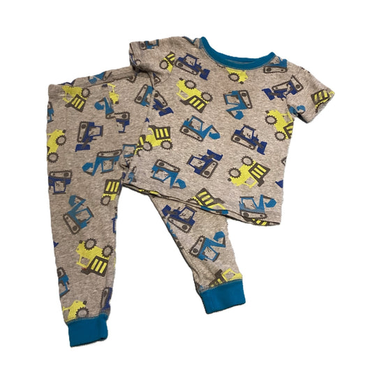 12-18 Boys Just One You Machinery Pajama Set