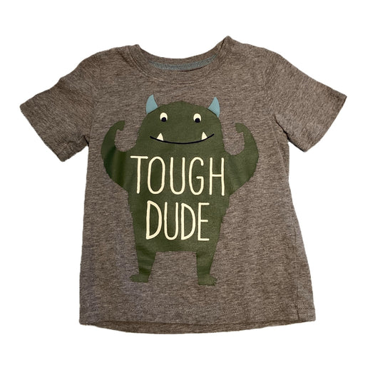 12-18 Boys Carter's Tough Dude Gray T-Shirt