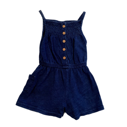 0-3 Girls Koala Kids Denim Cloth Romper