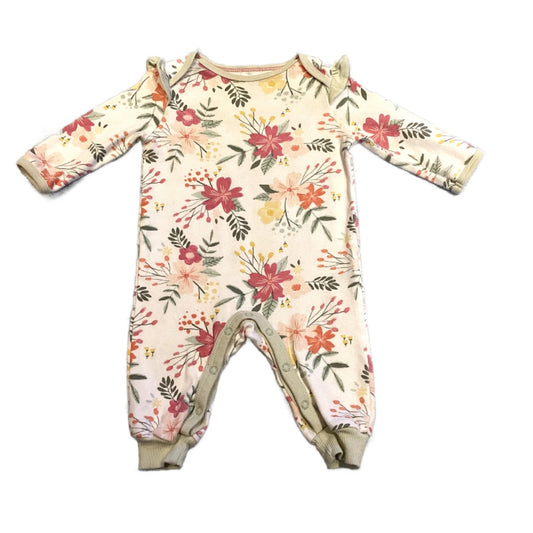 3-6 Girls Cloud Island Multi-Colored Romper