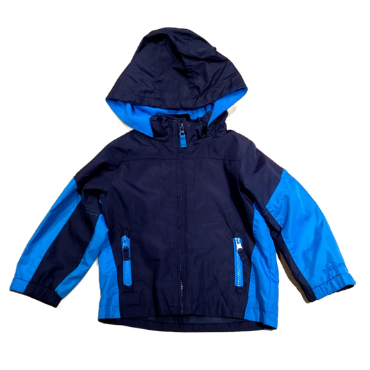 3T Boys Carter's Navy/Light Blue Windbreaker