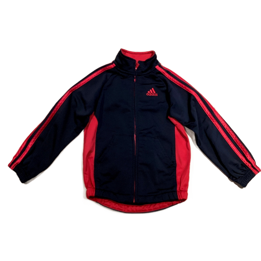 3T Boys Adidas Black/Red Track Jacket