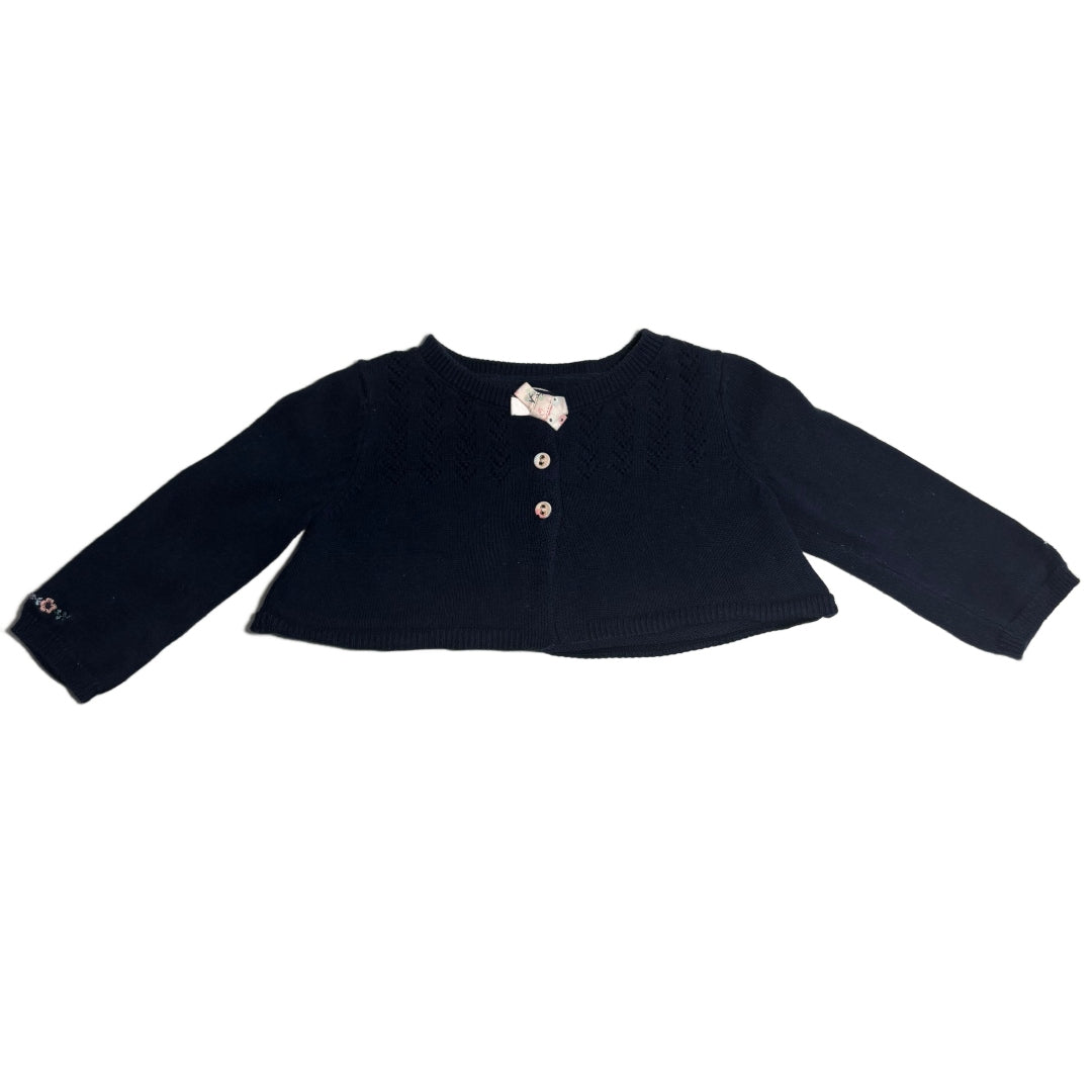 3-6 Girls Sergent Major Navy Shrug