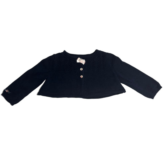 3-6 Girls Sergent Major Navy Shrug