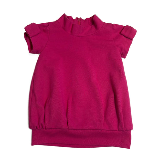 3-6 Girls Elsy Baby Hot Pink Lined Dress